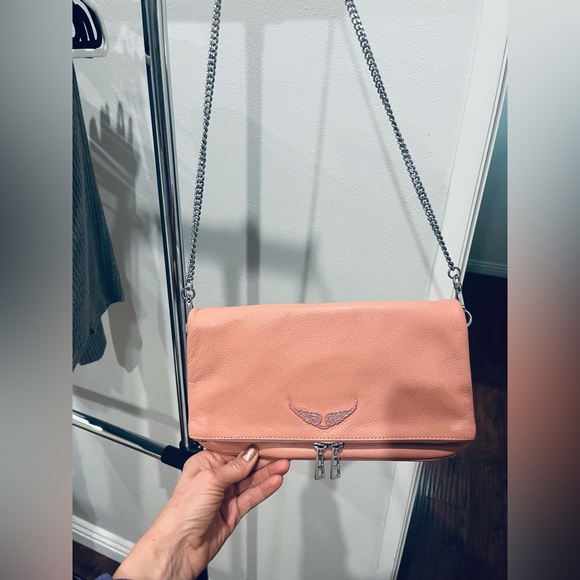 Rock leather crossbody
bag Zadig & Voltaire Pink - Picture 3 of 4